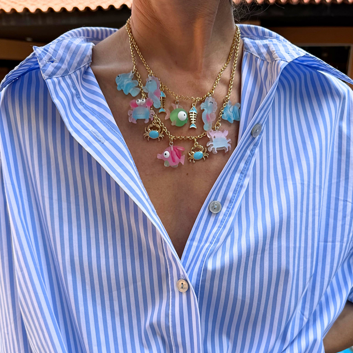 Colar Peixinhos