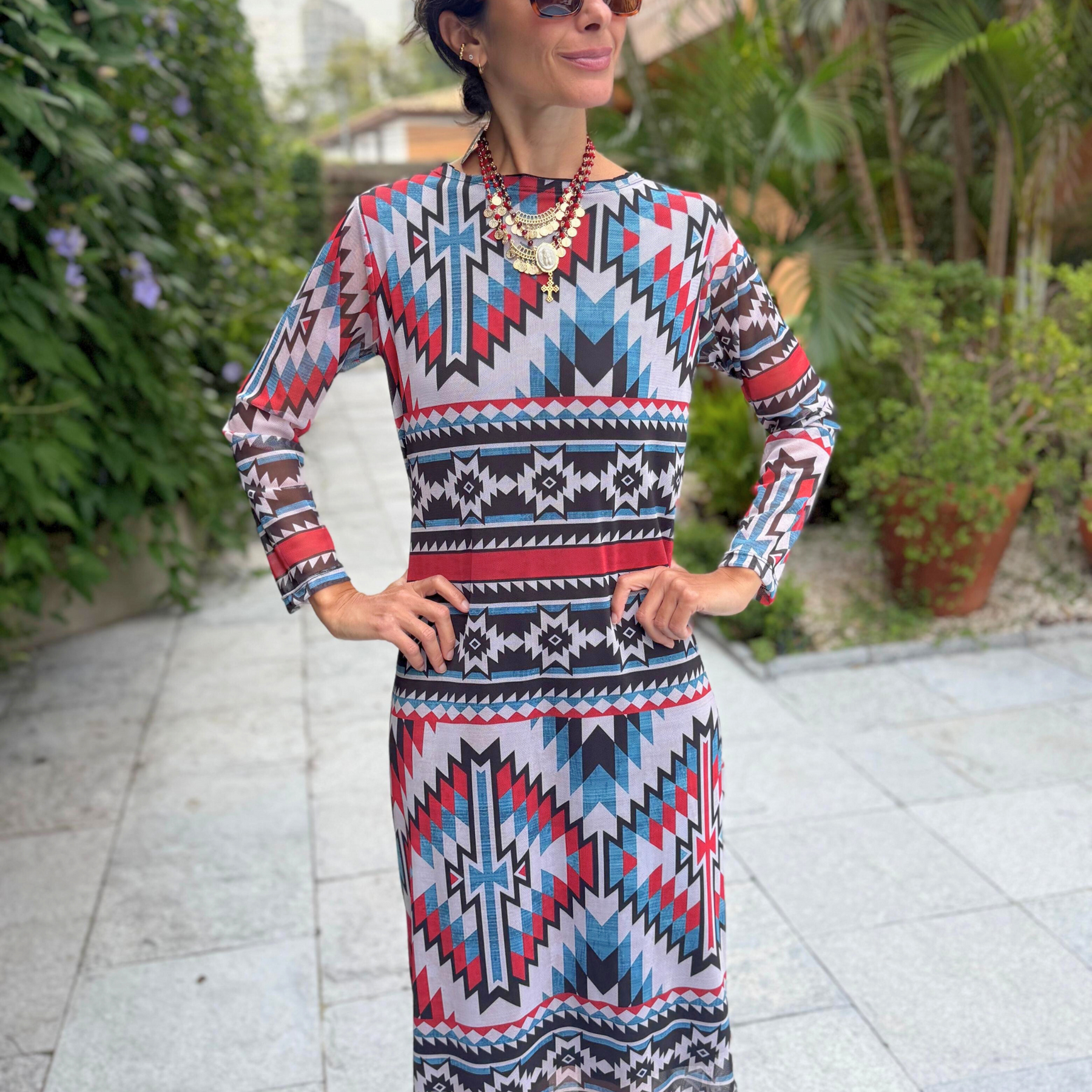 Vestido tule Navarro
