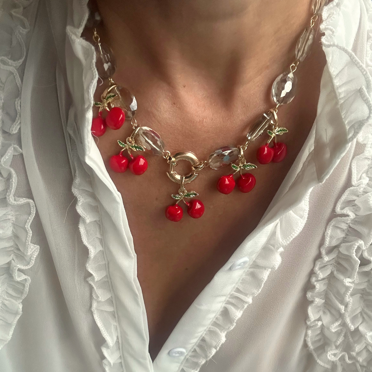 Colar Cerejas