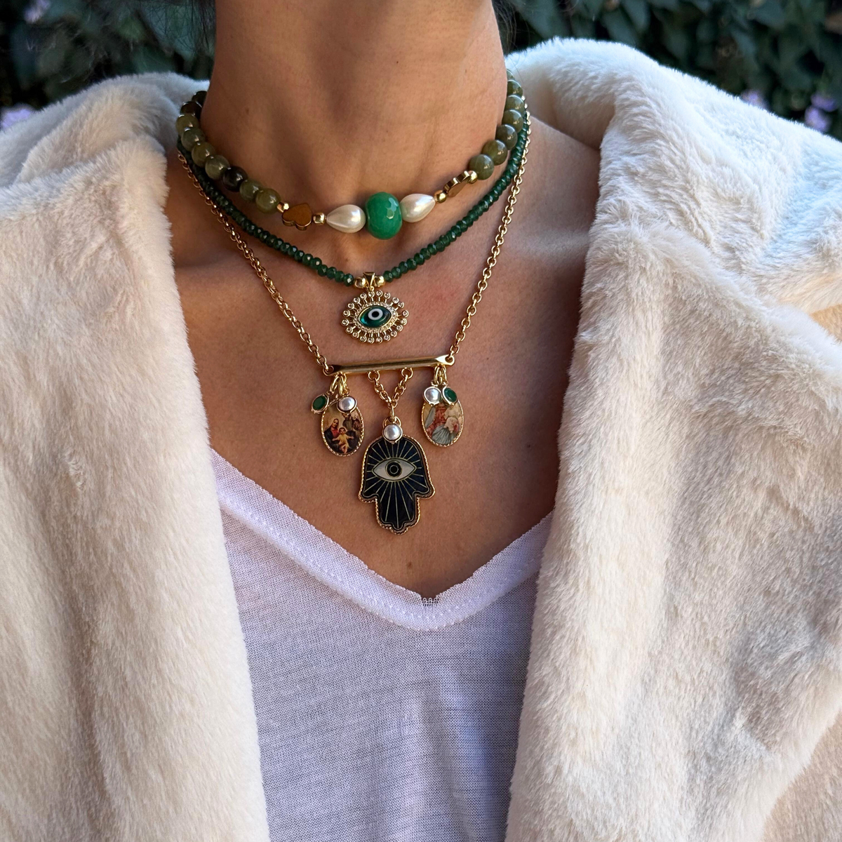 Colar Olho Grego