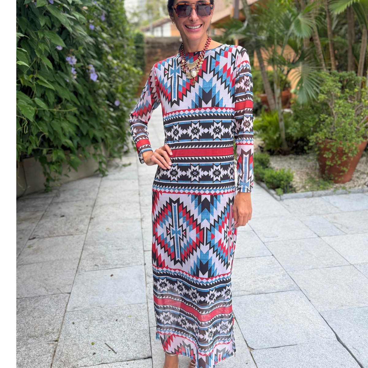 Vestido tule Navarro