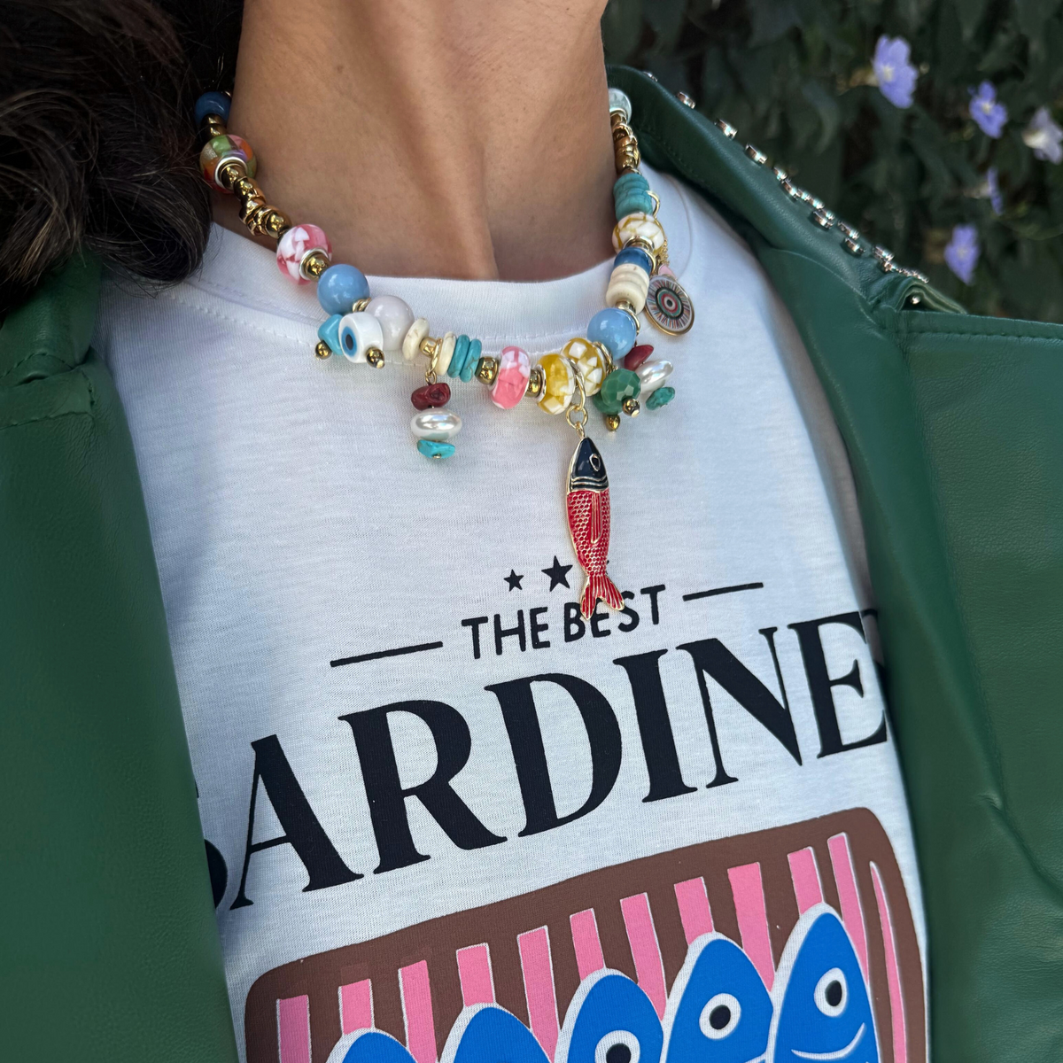 Colar Peixe Vermelha