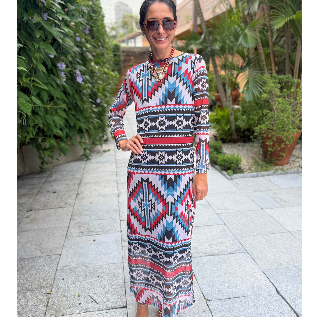 Vestido tule Navarro