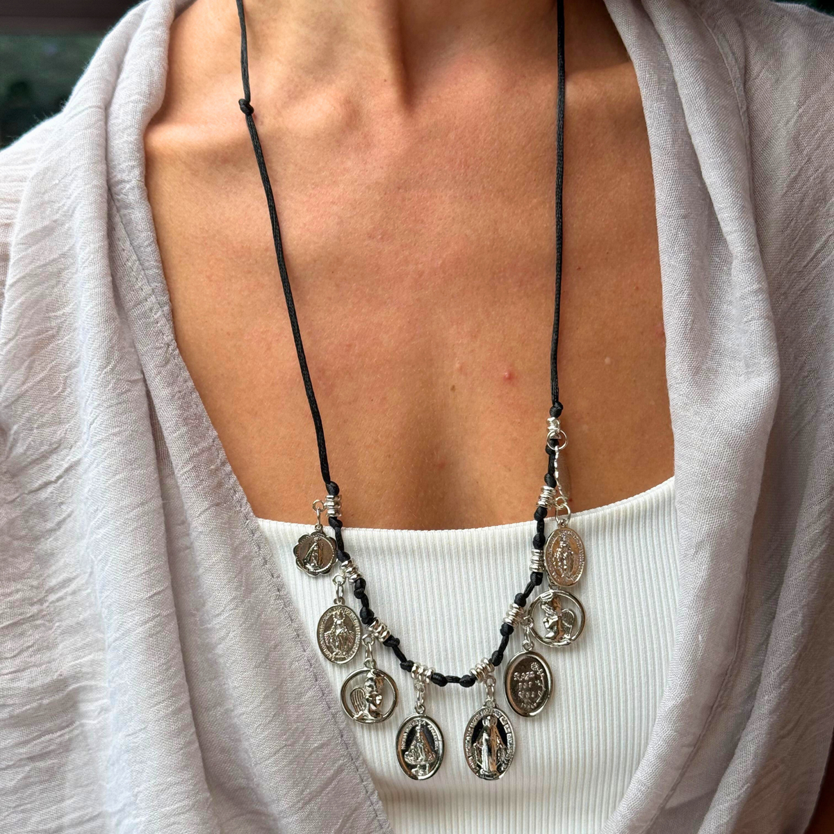 Cordão Equilíbrio Prata