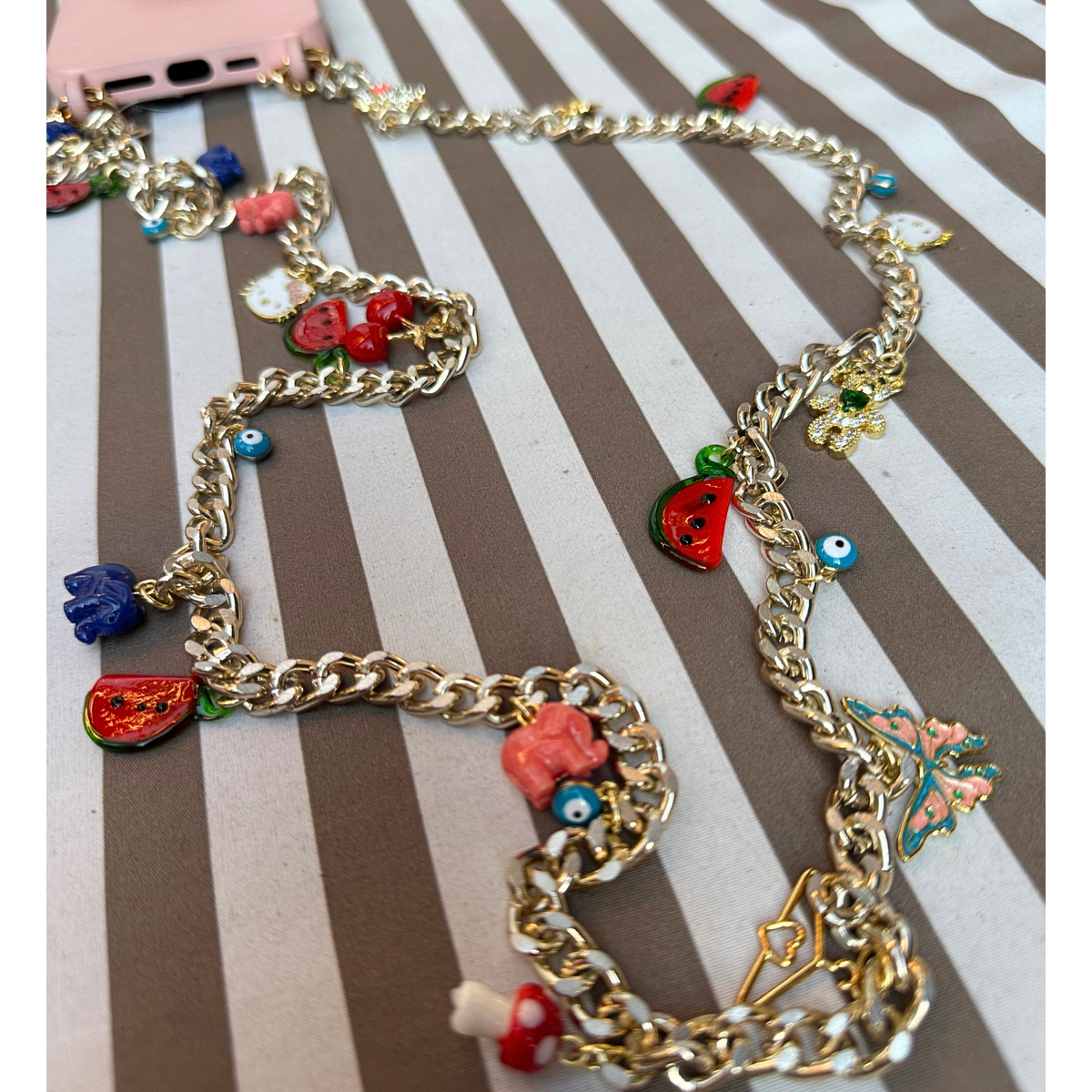 Corrente Celular Pingentes