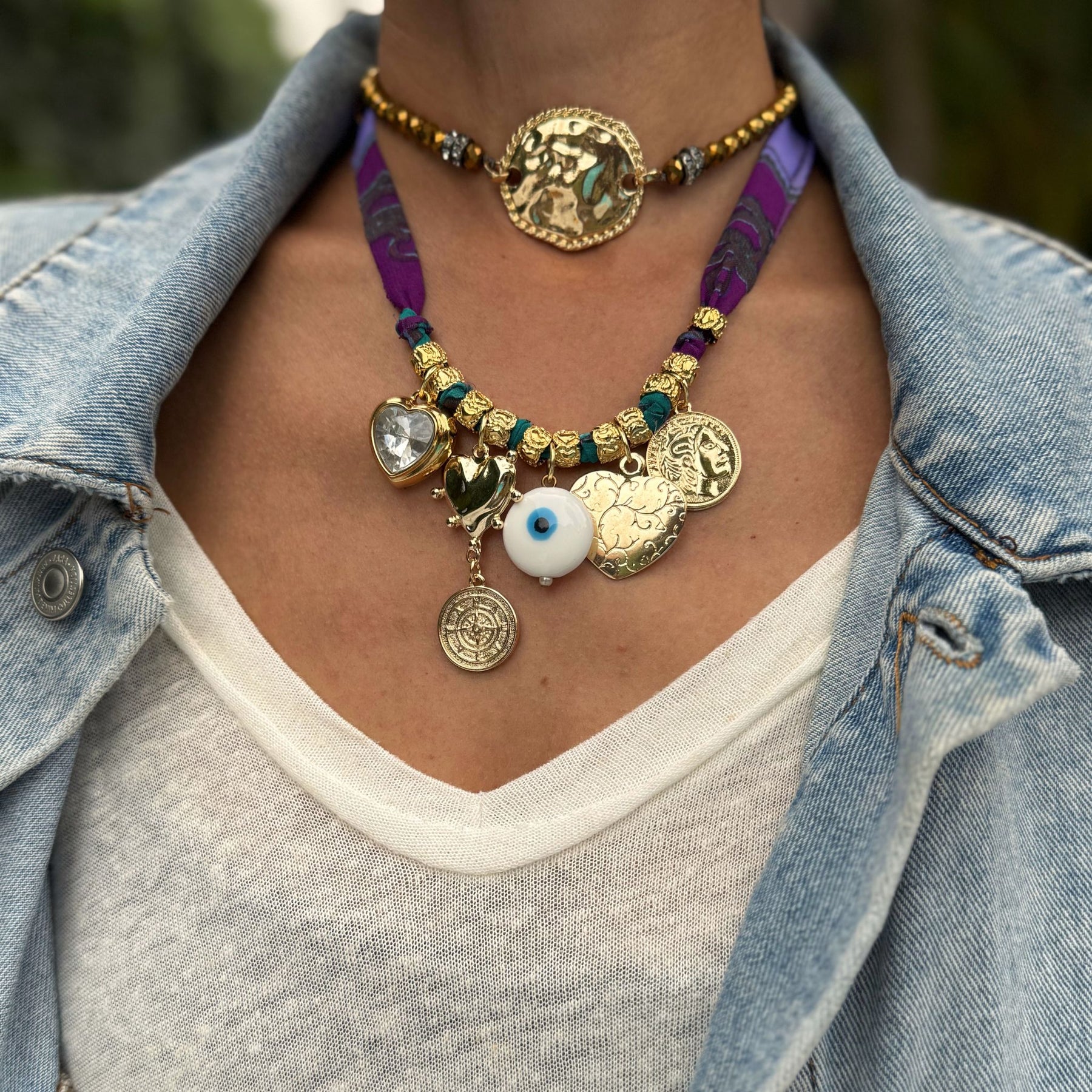 Choker Placa
