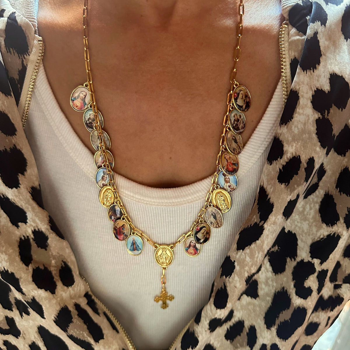Colar Terço Todos os Santos