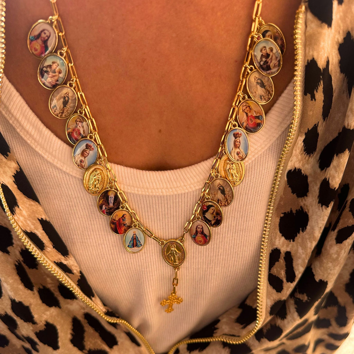 Colar Terço Todos os Santos