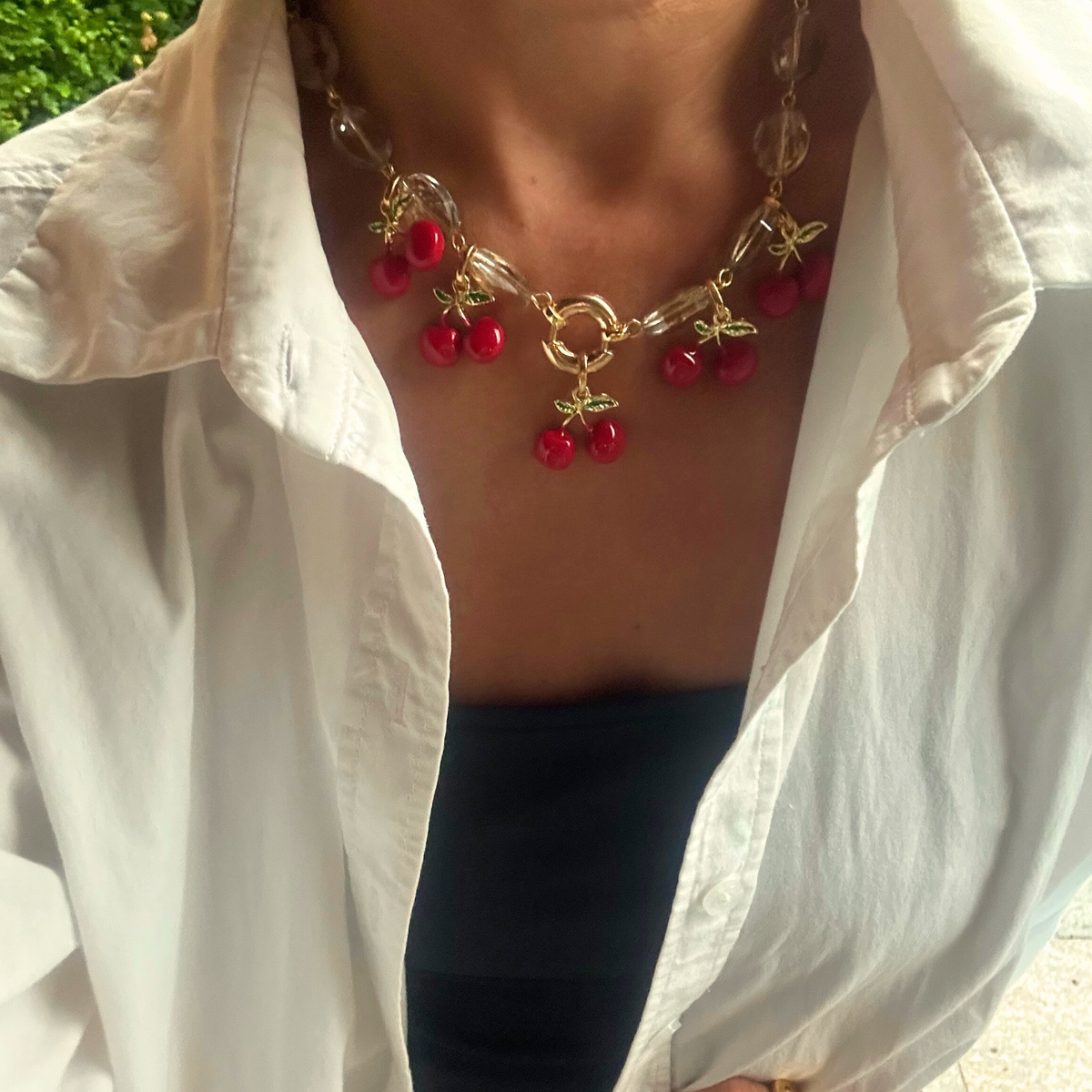 Colar Cerejas