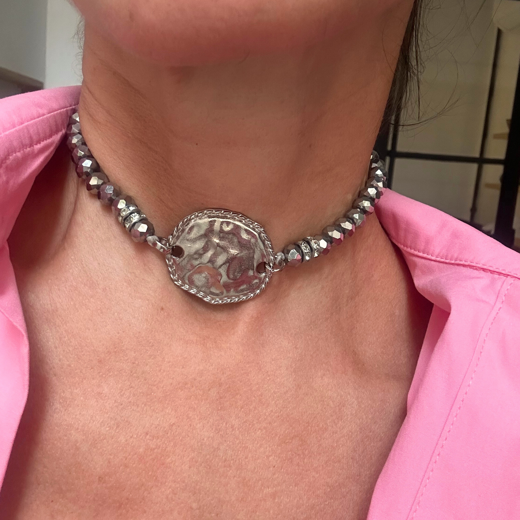 Choker Placa