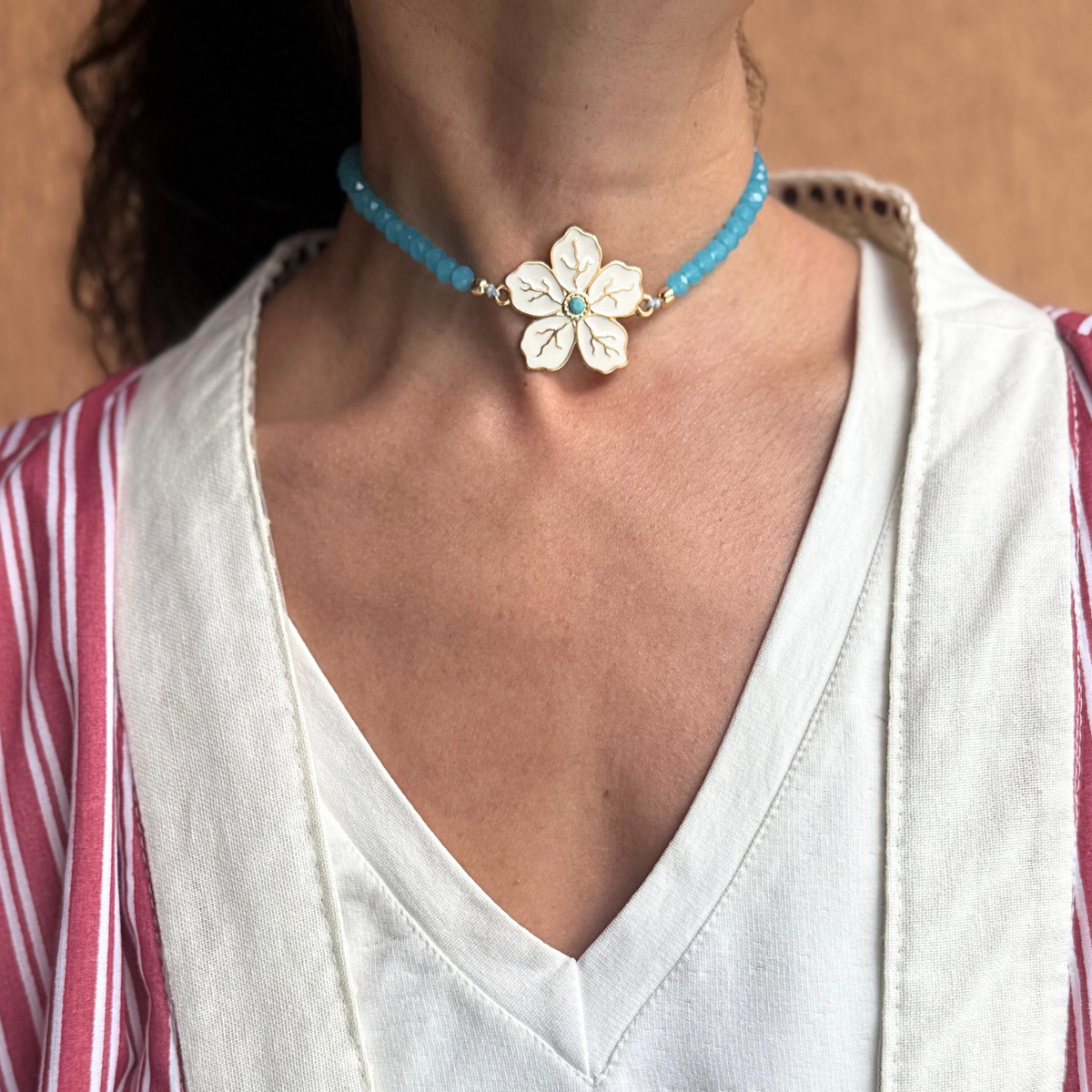 Choker Flor