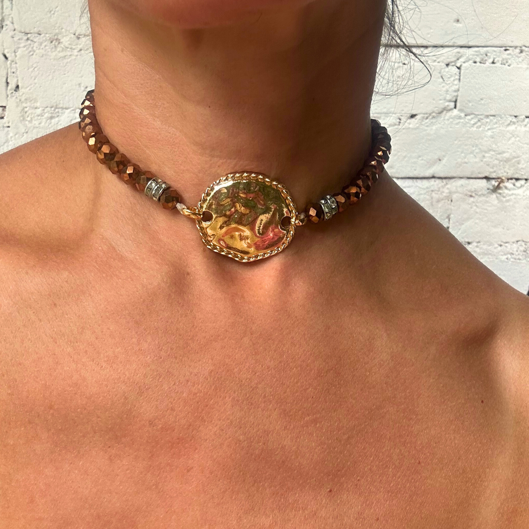 Choker Placa