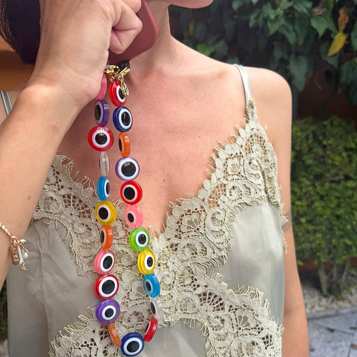 Corrente Olho Colorida