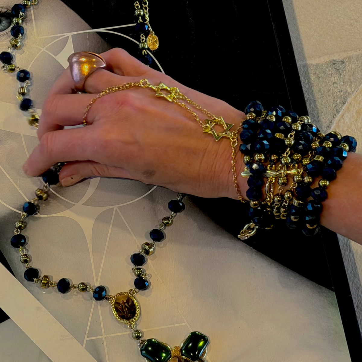 Pulseira Estrela de Davi