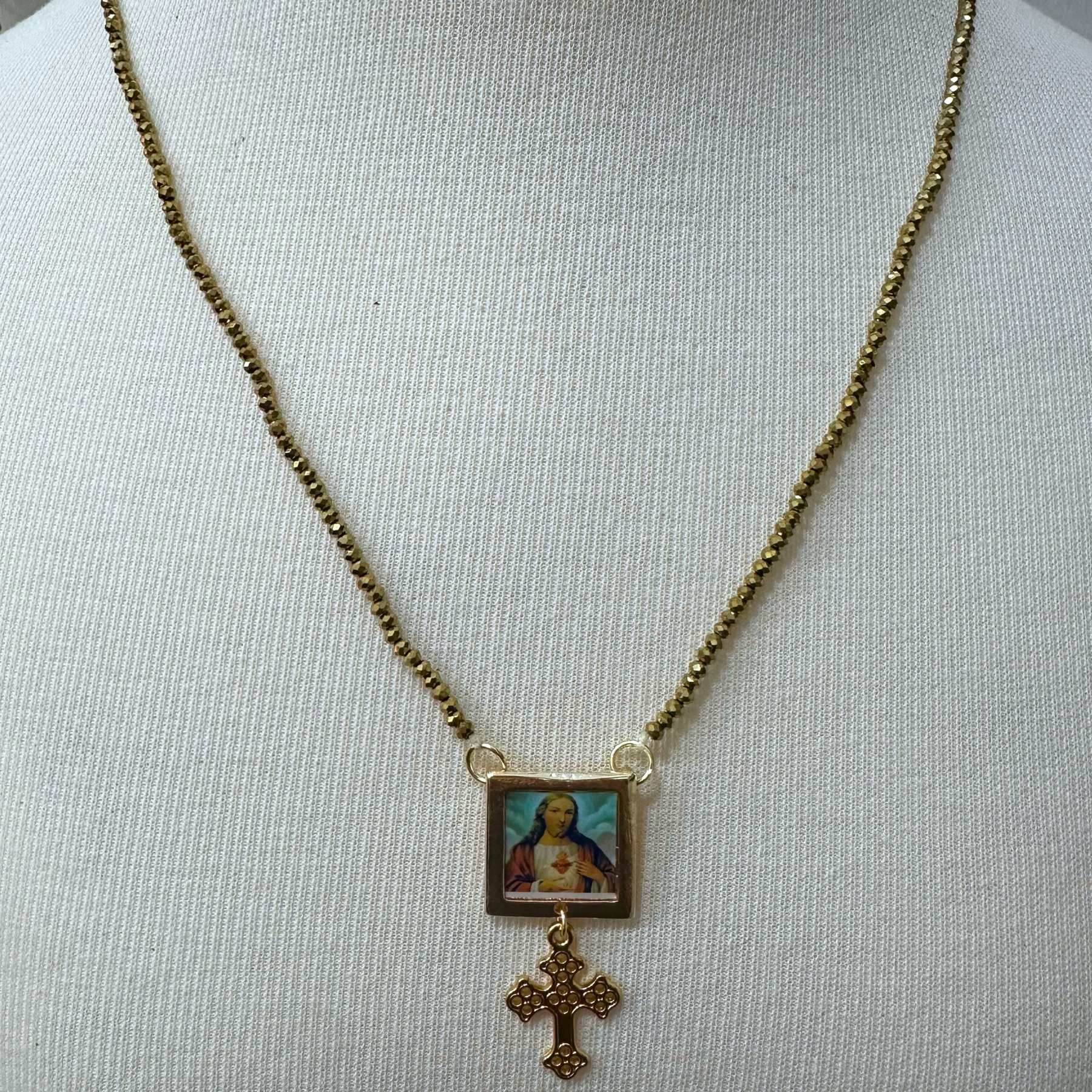 Colar Escapulário Jesus