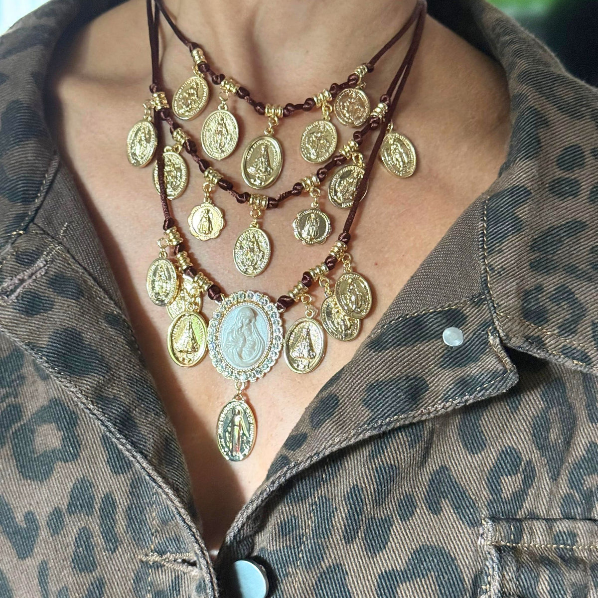 Colar Cordão Milagrosa