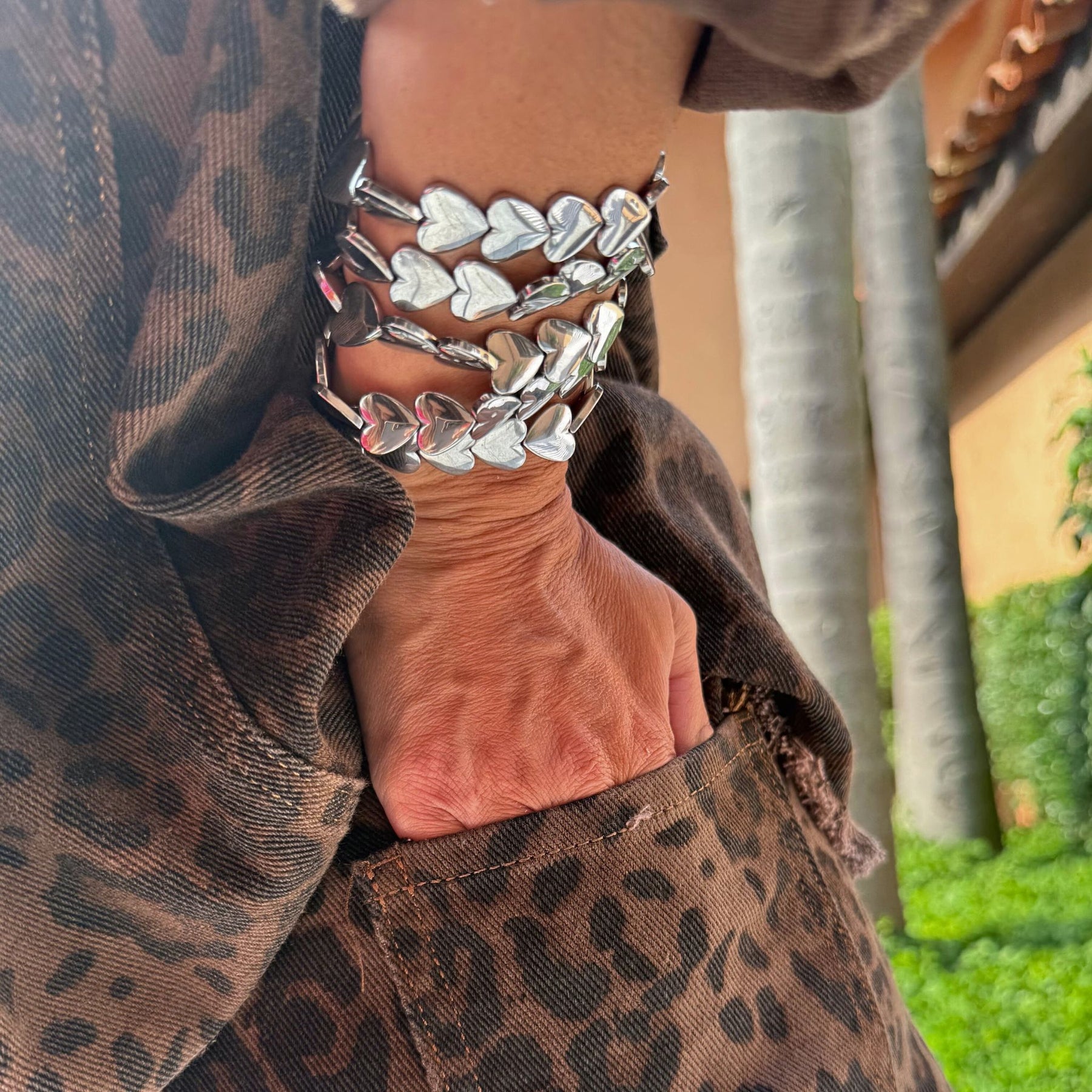 Kit Pulseiras Coração