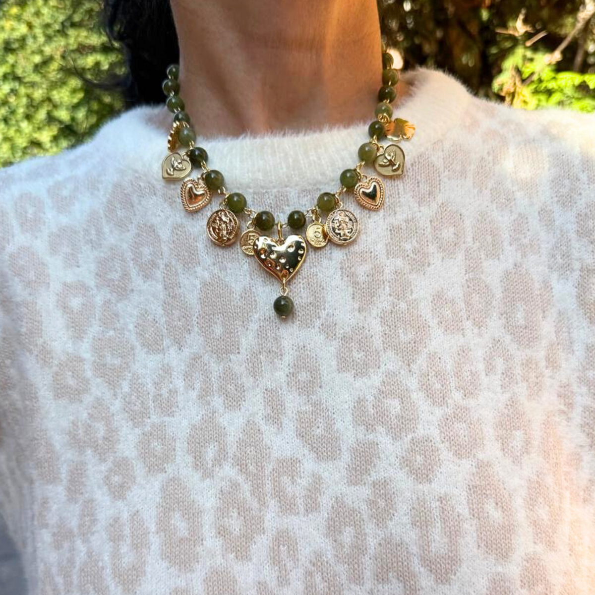 Colar Coração São Bento