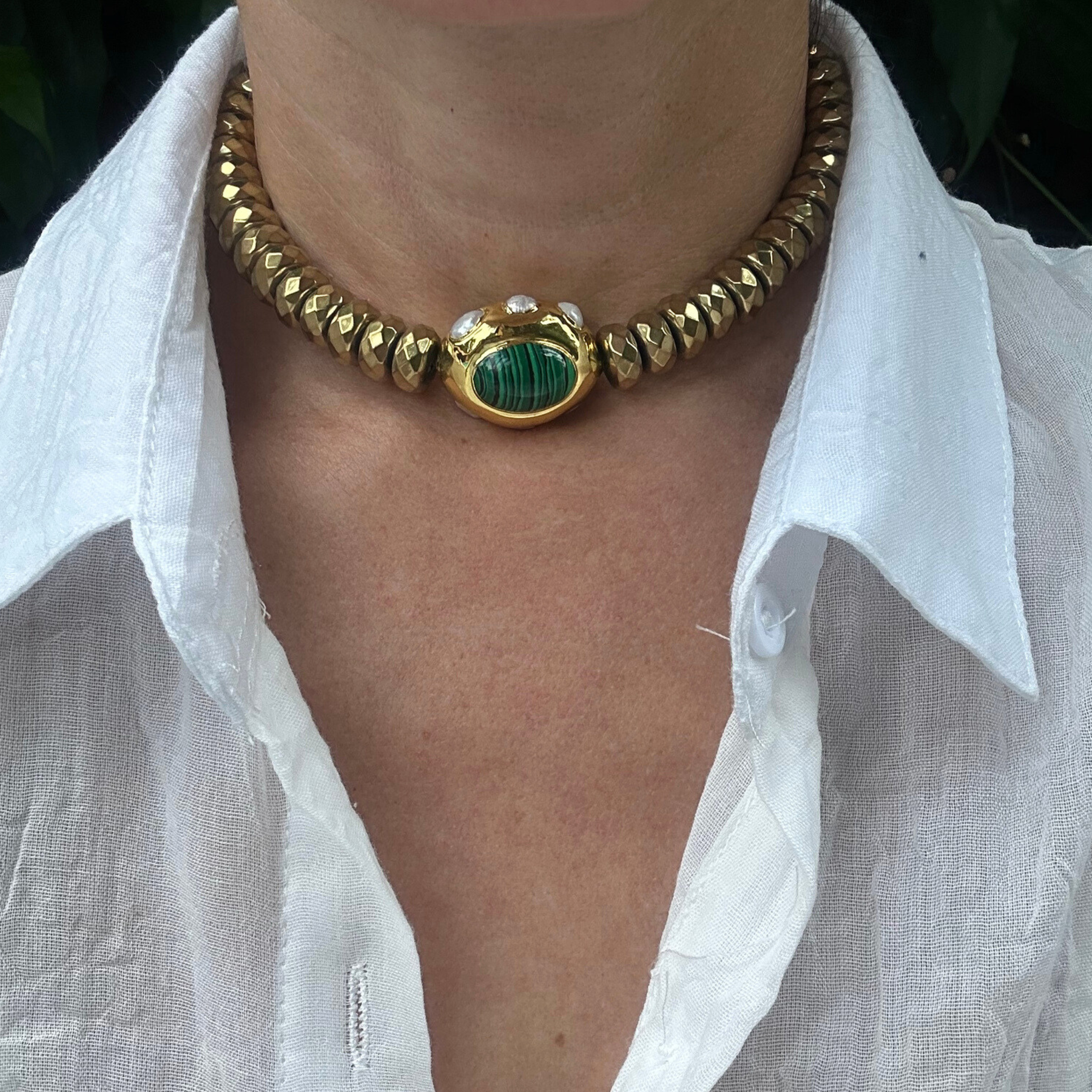 Choker Esmeralda