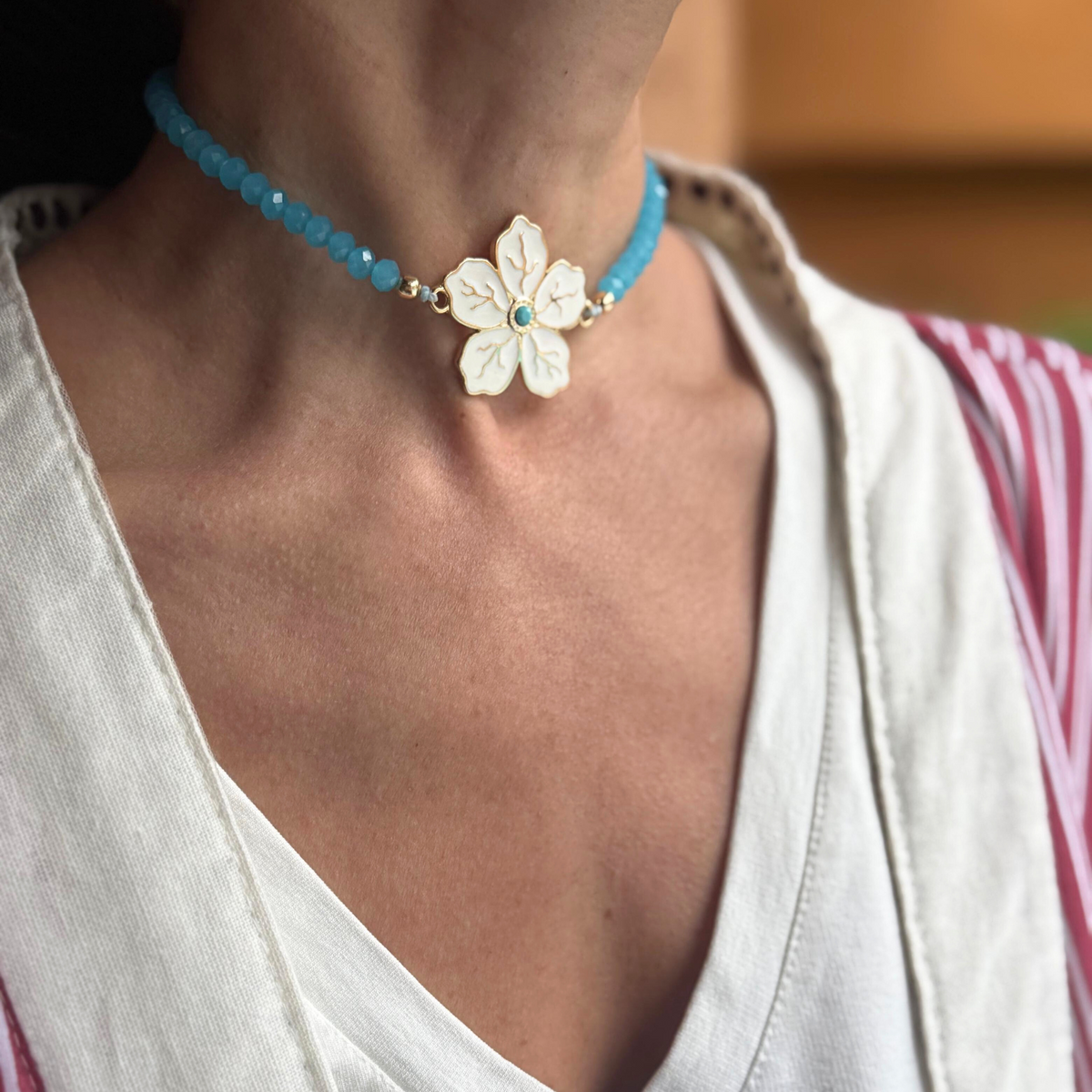 Choker Flor
