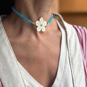 Choker Flor