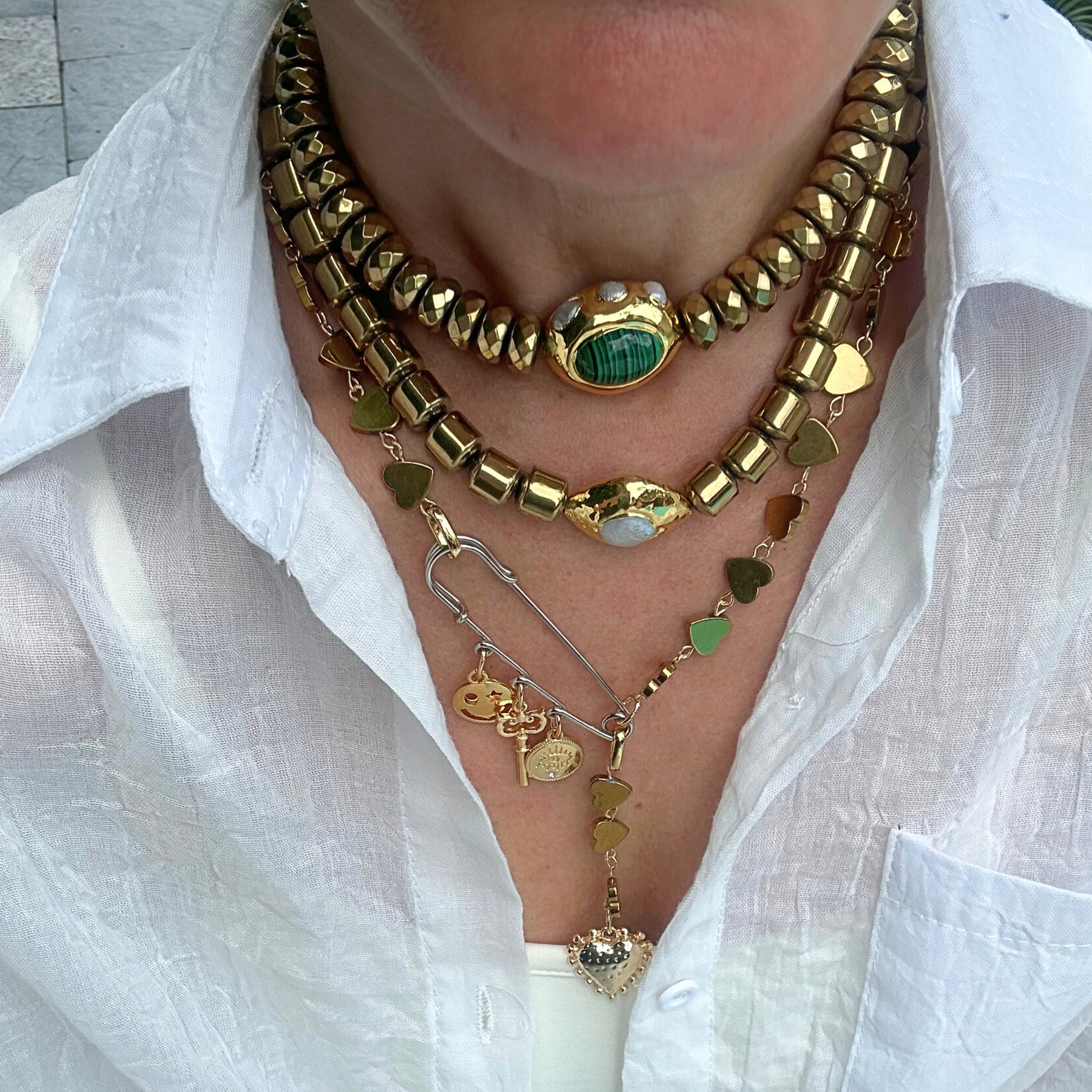 Choker Esmeralda