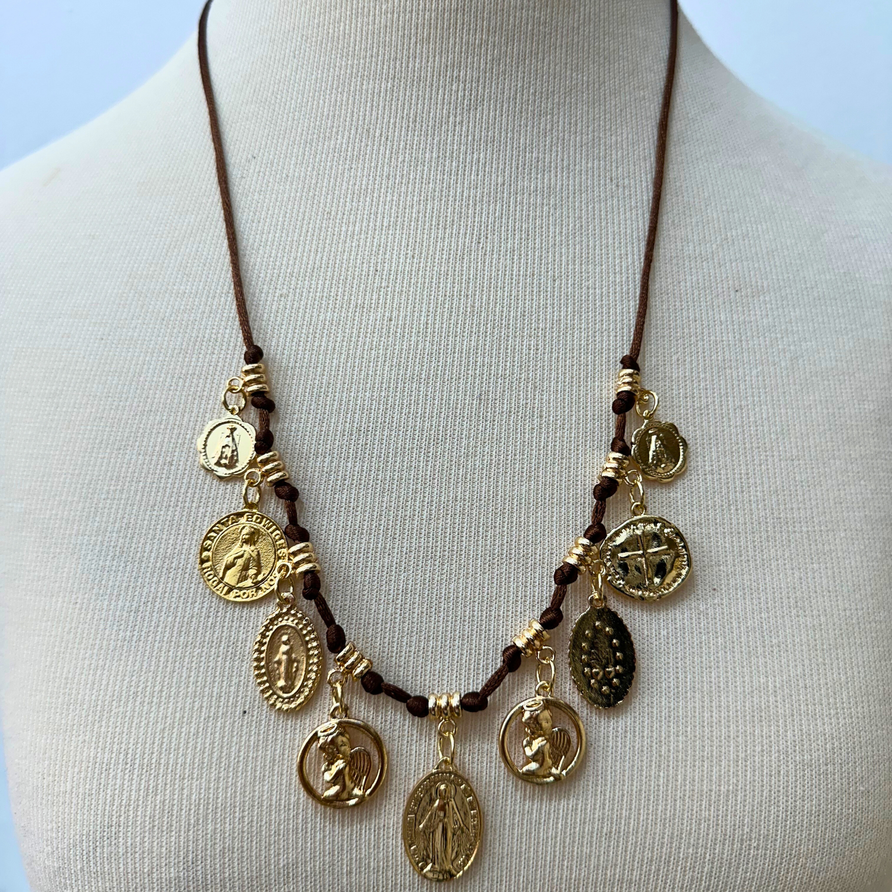 Choker Cordão Anjo