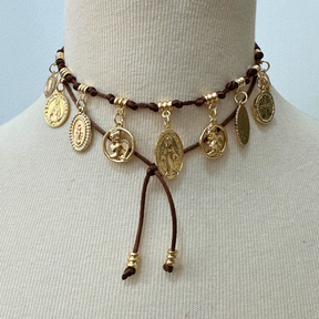 Choker Cordão Anjo