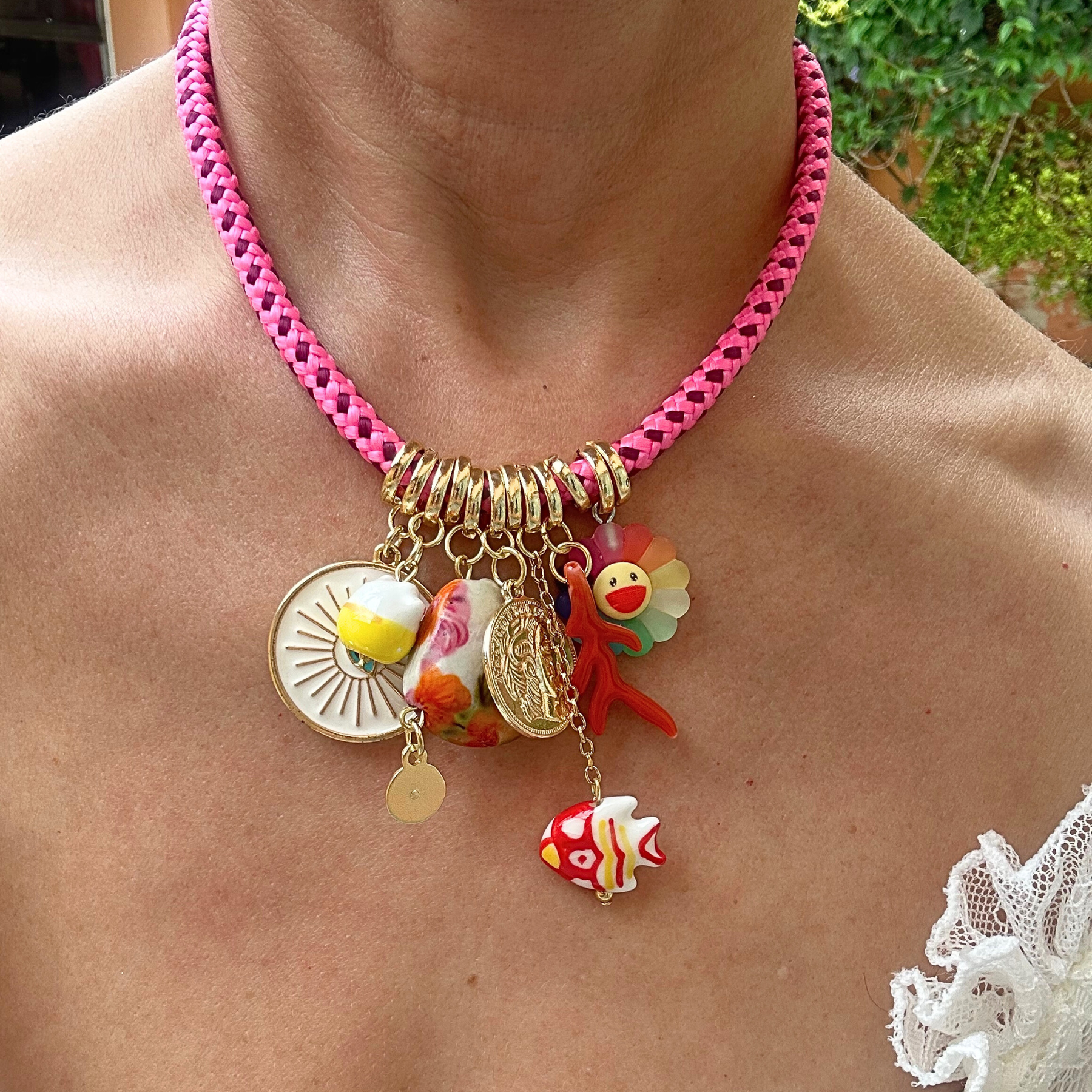 Colar Cordão Verão