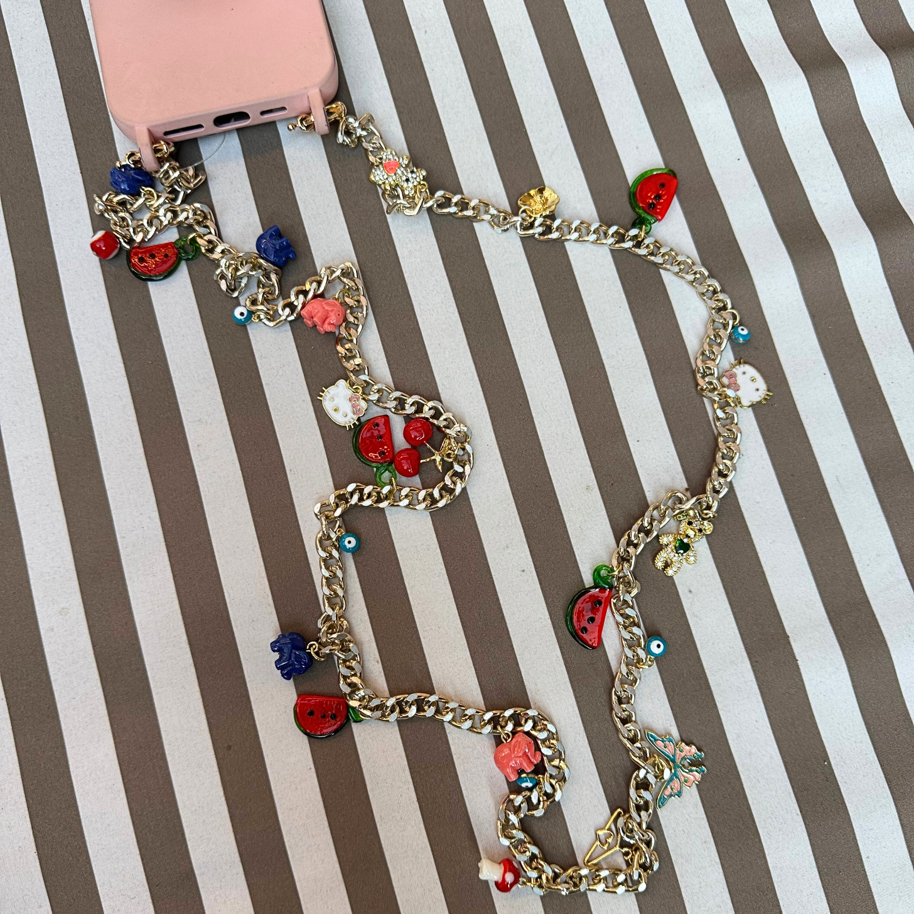 Corrente Celular Pingentes