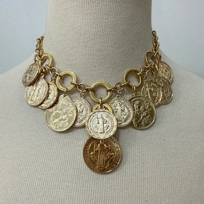 Colar Moedas