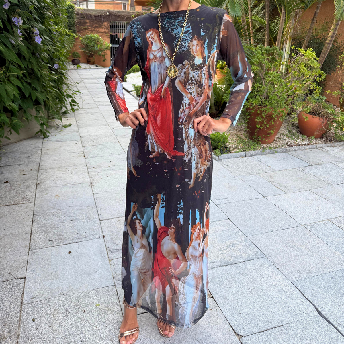 Vestido tule Anjos