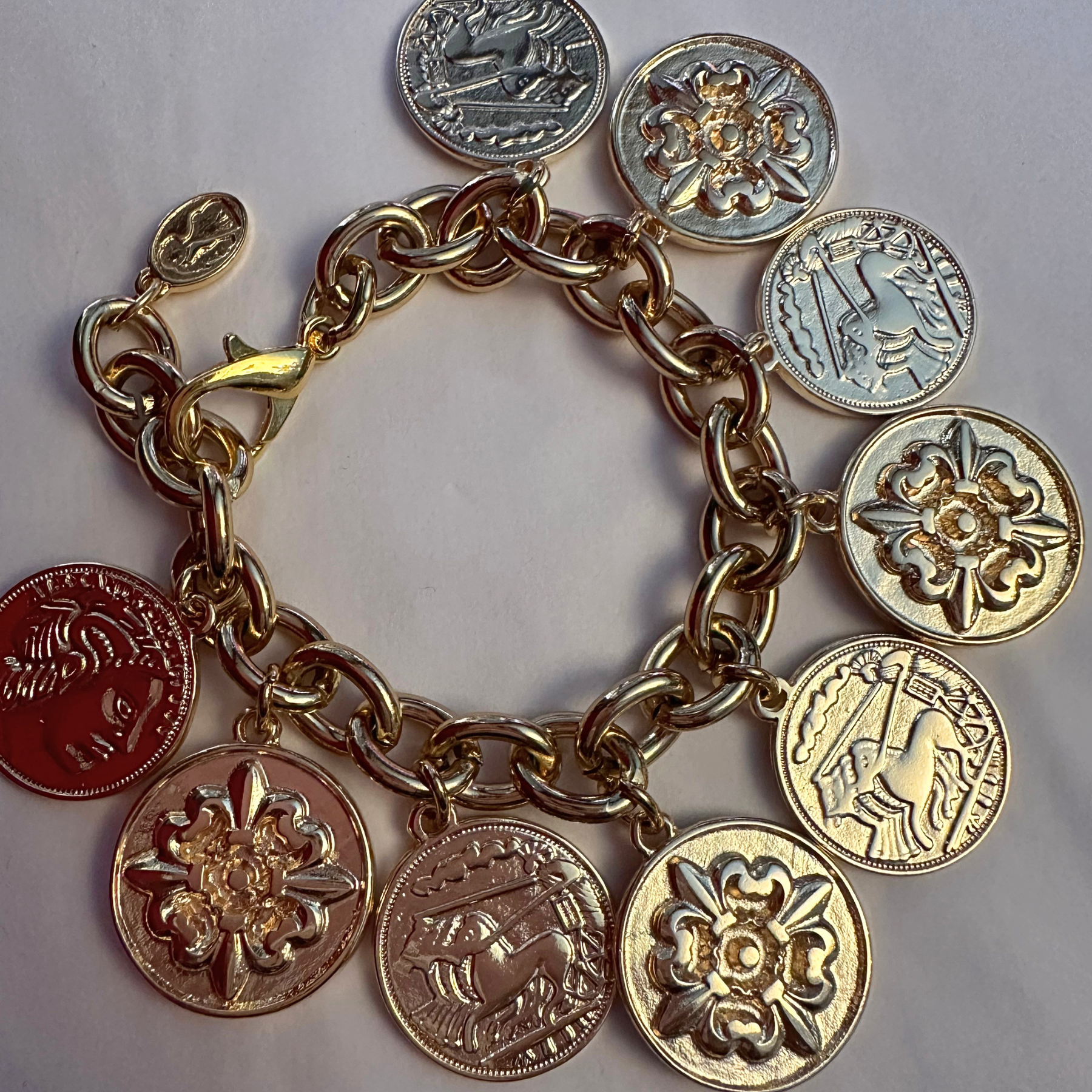 Pulseira Moedas
