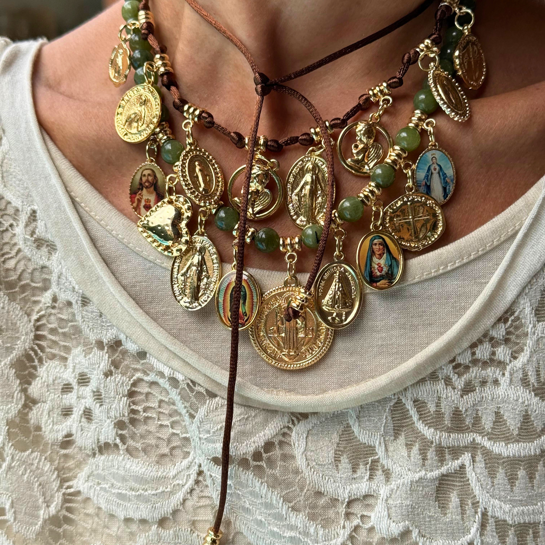 Choker Cordão Anjo