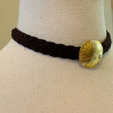 Choker Cordão Medalha
