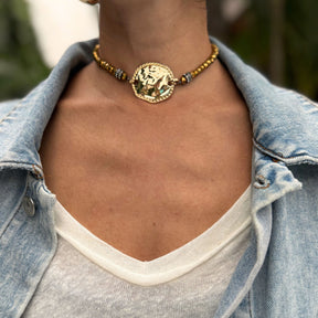Choker Placa