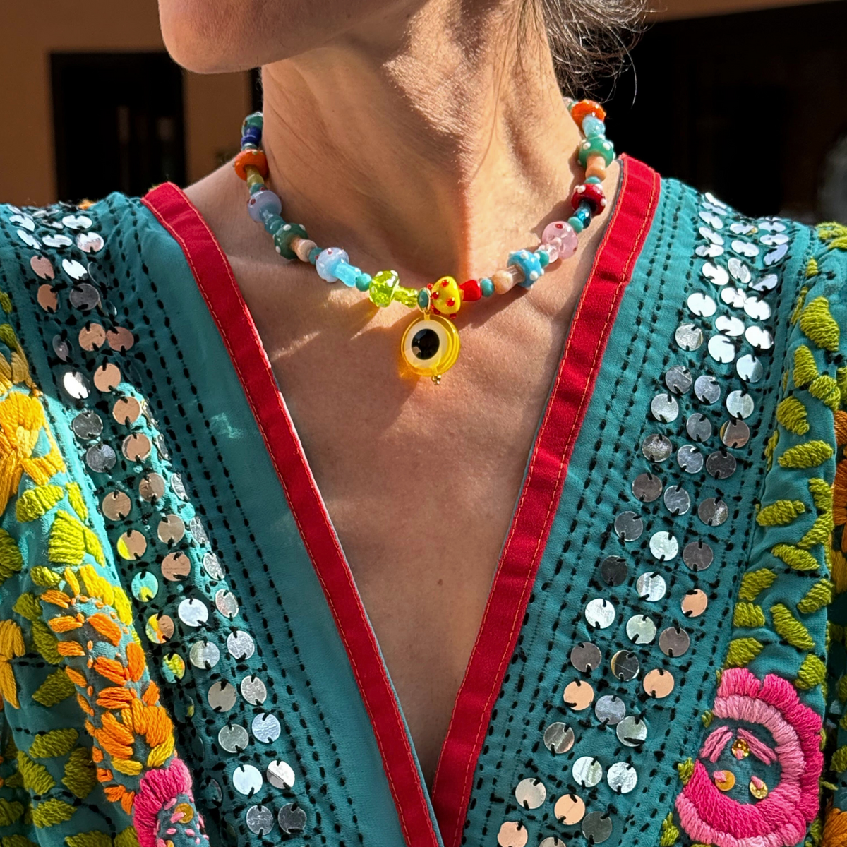 Choker Cogumelo