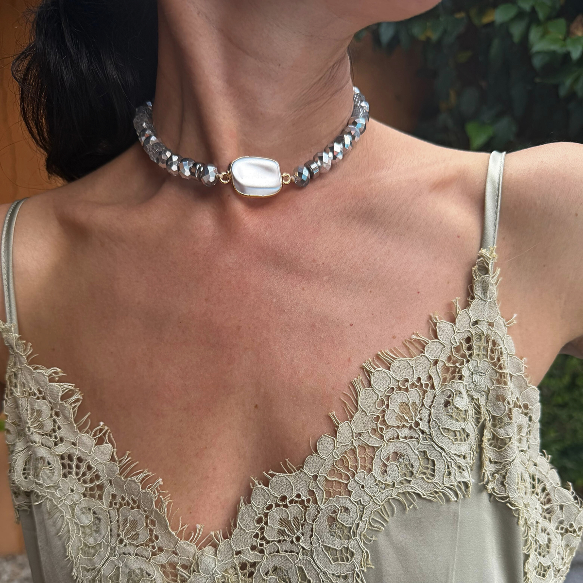 Choker Madrepérola