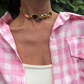 Choker Dourada