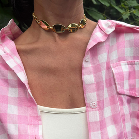 Choker Dourada