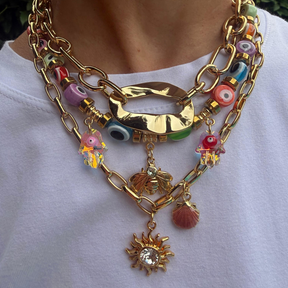 Choker/Colar Olhos