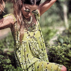 Vestido Bandana Lima