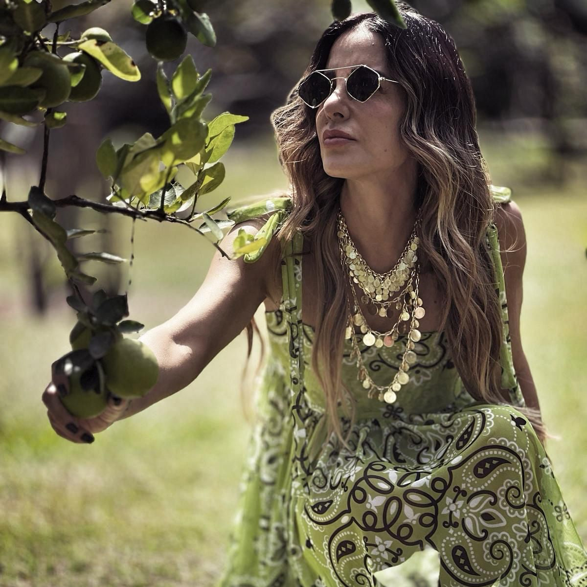 Vestido Bandana Lima