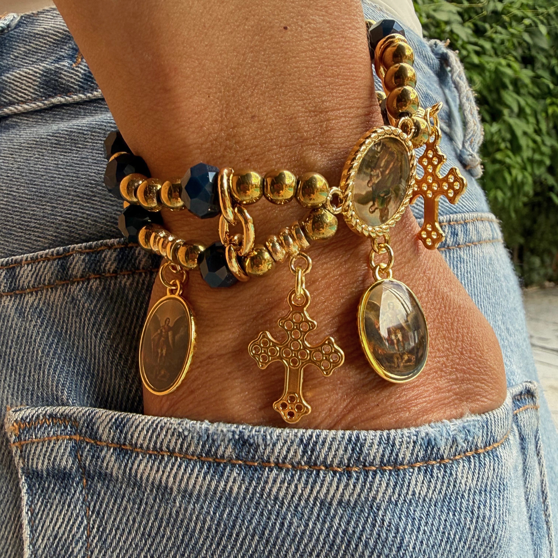 Pulseira Arcanjo Medalhas