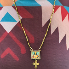 Colar Escapulário Jesus