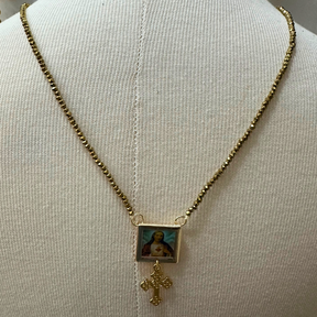Colar Escapulário Jesus