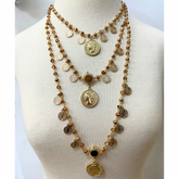 Colar longo três voltas