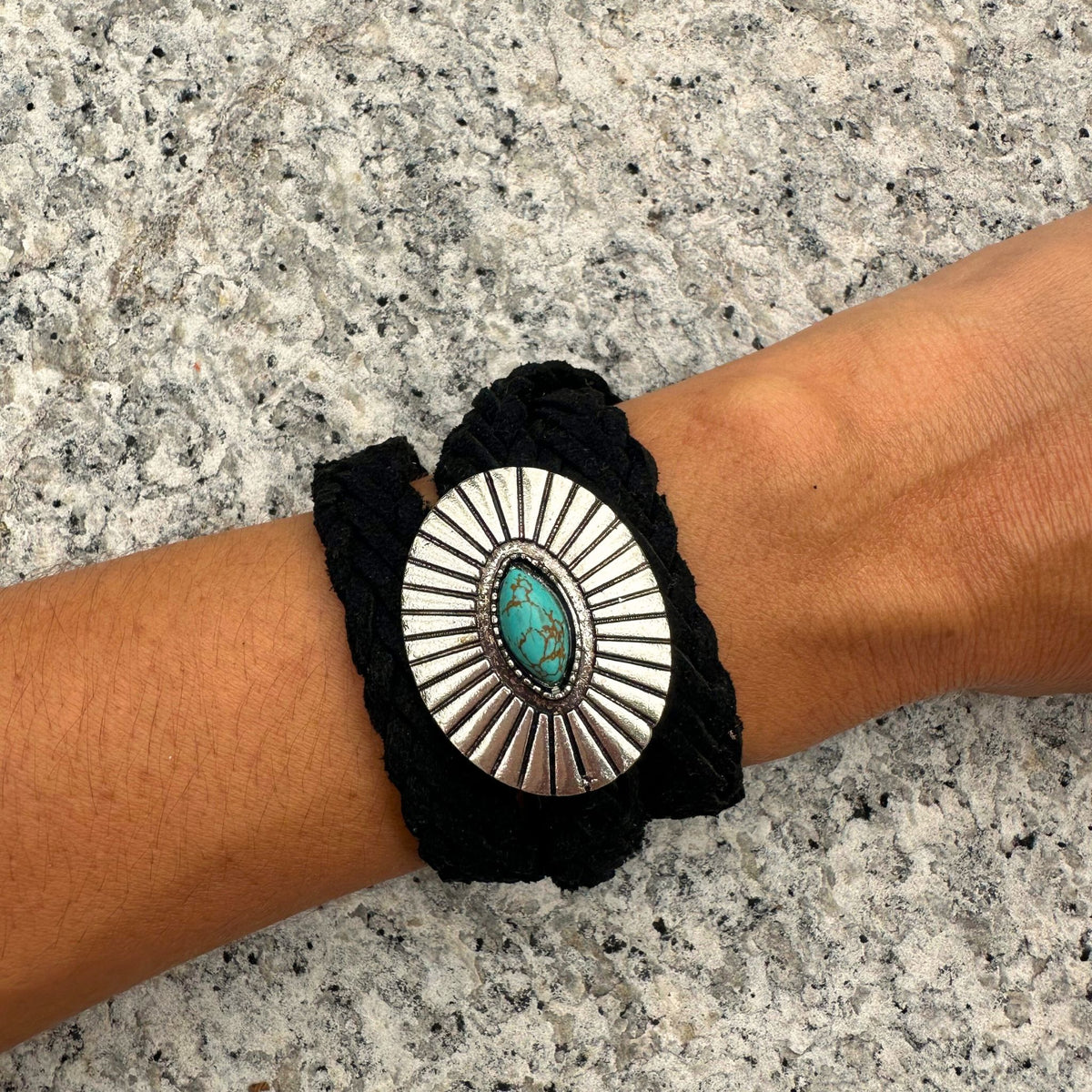 Pulseira Pingente Turquesa