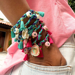 Pulseira Trança Olho
