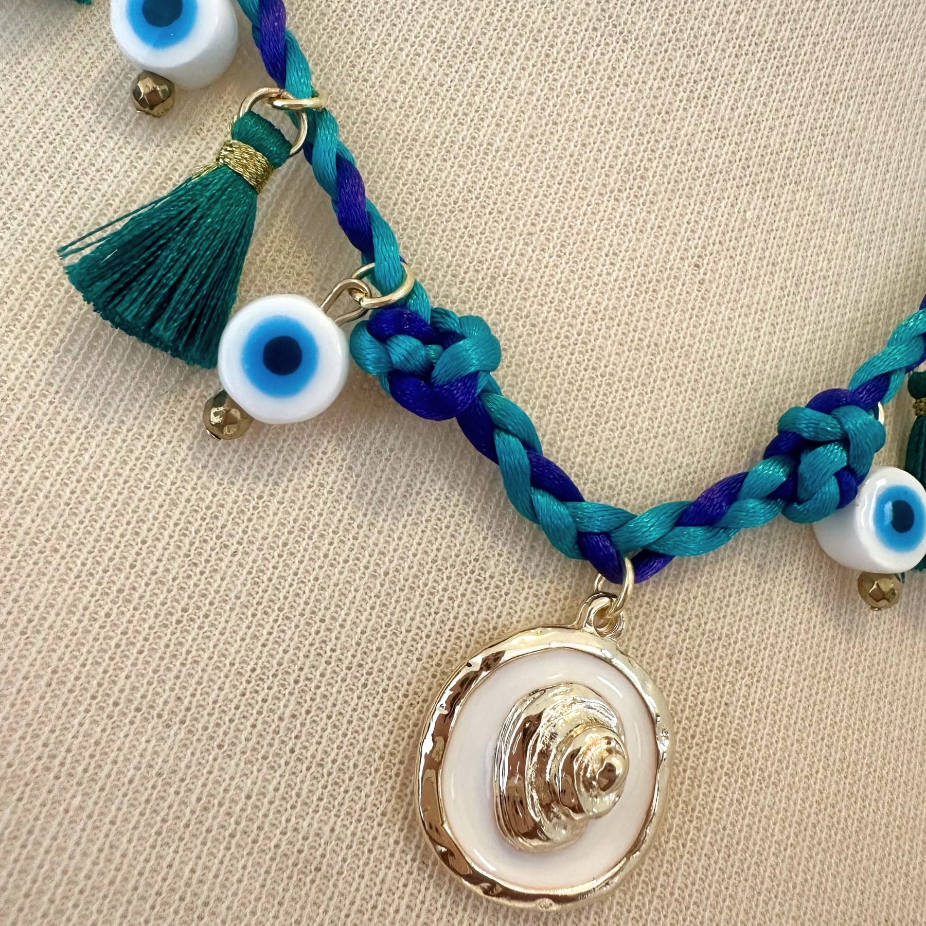 Pulseira Trança Olho